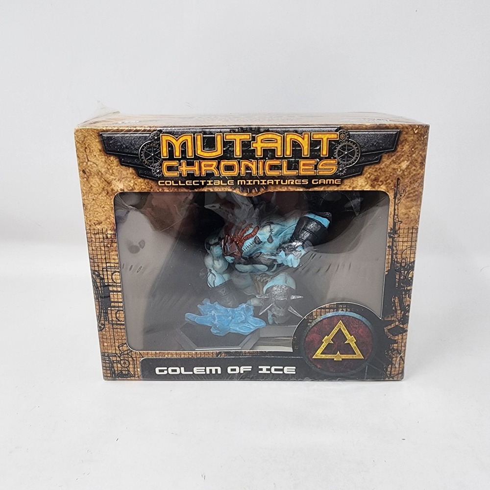 Mutant Chronicles Collectible Miniatures Game Golem Of Ice